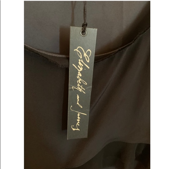 Elizabeth and James Silk Asymmetrical Maxi Dress - Picture 8 of 8